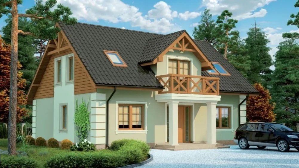 Brązowa dachówka jaka elewacja - idealne kolory, które unikają clashu