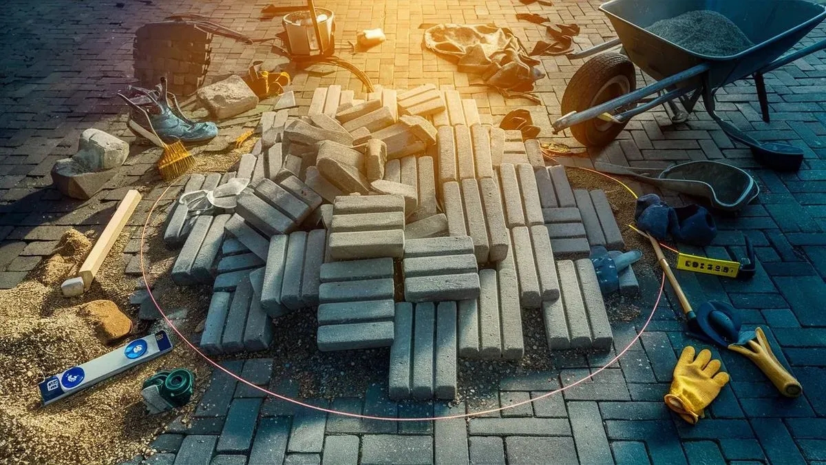 Jak ułożyć koło z kostki brukowej - uniknij najczęstszych błędów
